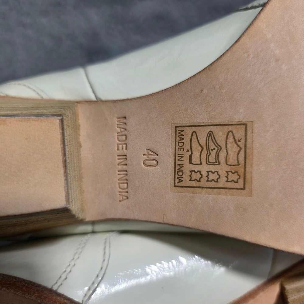 Free People Off-White Ankle Booties - Picture 6 of 7